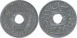 TUNISIE - Protectorat Français - 1931 - 25 Centimes -Ahmad Pasha - 300 000 Ex. - 20-099 - Tunisie