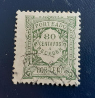 Portugal Taxe Due 1922 Yvert 42 80c - Used Stamps