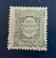 Portugal Taxe Due 1922 Yvert 42 80c - Gebraucht