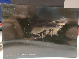 Cartolina Gradara Provincia Pesaro Urbino 1958, Notturno - Pesaro