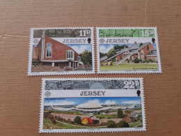 TIMBRES  JERSEY  ANNEE  1987     N  400  A  402   COTE  4,00  EUROS   NEUFS   LUXE** - Jersey