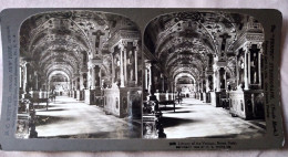 Rome. Bibliothèque Du Vatican - Photo Stéréoscopique 1903 HC. White - TBE - Stereo-Photographie