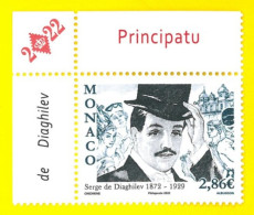 MONACO 2022 150th Anniv. Of The Birth Of Serge De Diaghilev - Set - Ungebraucht