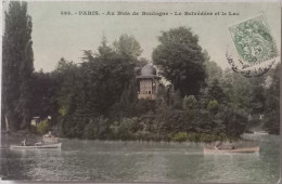 CPA  Non Circulée  , Paris (Seine) - Au Bois De Boulogne Le Belvédère Et Le Lac  (200) - Parcs, Jardins