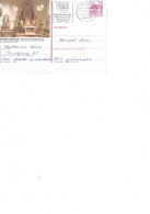 RHEDA-WIEDENBRÜCK (DEUTSCHLAND - ALLEMAGNE) : Entier Postal Intérieur De L'église Baroque. 1986 - Abbayes & Monastères
