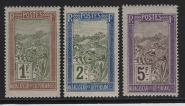 Madagascar - N°108 à 110 - * Neuf Avec Trace De Charniere - Cote 26.50€ - Unused Stamps