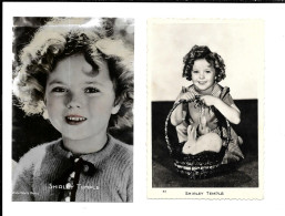 AH82 - 2 CARTES SHERLEY TEMPLE - Foto