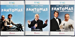 FANTOMAS ( La Trilogie ) - Jean Marais - Louis De Funès - Mylène Demongeot - Remastérisé . - Cómedia