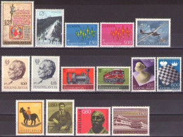 Yugoslavia 1972 - LOT - MNH**VF - Unused Stamps