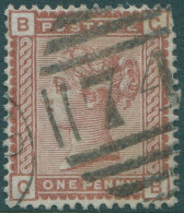 Great Britain 1880 SG166 1d Venetian Red QV BCCB FU - Sonstige & Ohne Zuordnung