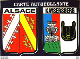 D68  KAYSERSBERG   AVEC BLASON OU ÉCUSSON ADHÉSIF - Kaysersberg