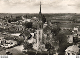 D47  En Avion Au Dessus De LAROQUE TIMBAULT  L'Église - Laroque Timbault