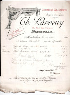 Théodore Larrouy Flavien à Mautauban. Sommiers Elastiques. Sièges. Stores, Marquises Et Flamands. à M. Lambret. 1906. - 1900 – 1949