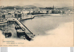 ESPAGNE  SAN SEBASTIAN (Guipùzcoa)  Vista Desde El Castillo - Guipúzcoa (San Sebastián)