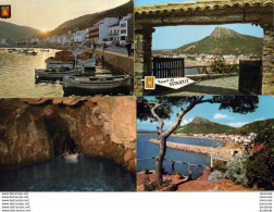 ESPAGNE COSTA BRAVA   ESTARTIT    LOT DE 4 CPSM VERS 1970 - Gerona