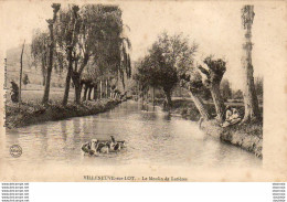 D47  VILLENEUVE SUR LOT   Le Moulin De Latières ( Avec Les Oies Dans La Rivière ) - Villeneuve Sur Lot