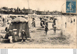 D17  ROYAN  - La Plage Et Le Boulevard St Georges ..... - Royan