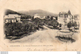 D88  GERARDMER  Le Nouveau Boulevard Pris De L'Hôtel Des Bains  ..... - Gerardmer