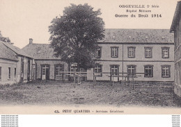 D27  ORGEVILLE  Hôpital Militaire  Petit Quartier Services Généraux - Pacy-sur-Eure