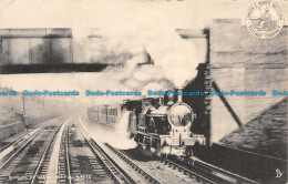 R140228 Picking Of Water At Full Speed. London And North Western Railway Company - Other & Unclassified