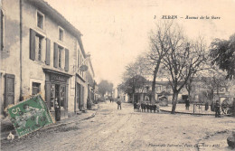 81-ALBAN- AVENUE DE LA GARE - Alban