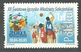 Poland 2001 Mi 3885 Fi 3735 MNH  (ZE4 PLD3885) - Otros & Sin Clasificación