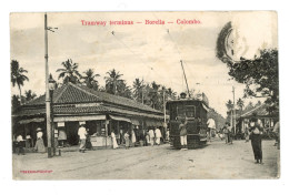 SRI LANKA COLOMBO BORELLA TRAMWAY TERMINUS - Sri Lanka (Ceilán)