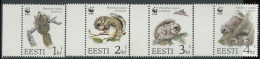 Estonia:Unused Stamps Serie WWF, Flying Squirrel, Pteromys Volans, 1994, MNH - Ungebraucht