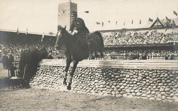 Jeux Olympiques - STOCKHOLM 1912 - Lieutenant Count Ch. Lewenhaupt, Sweden - Jumping - Olympische Spiele