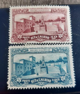 San Marino 1927 Yvert 134 & 135 MH - Neufs