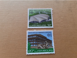 TIMBRES  LUXEMBOURG  ANNEE  1987     N  1124  /  1125   COTE  6,50  EUROS   NEUFS   LUXE** - Nuevos