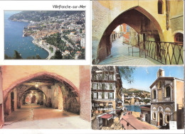 LOT DE 7 CPSM DE VILLEFRANCHE SUR MER - Villefranche-sur-Mer