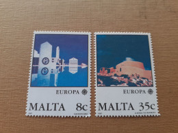 TIMBRES  MALTE  ANNEE  1987     N  747  /  748   COTE  6,00  EUROS   NEUFS   LUXE** - Malte