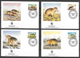 Dominican Republic 1994 Animals - Haitian Solenodon - WWF FDC - Autres & Non Classés