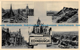 R140003 Greetings From Edinburgh. Photochrom. Multi View - Monde