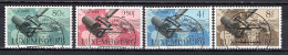 Luxemburg 1949 UPU 75th Anniversary Set Of 4 Used - U.P.U.