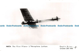 R140354 AM734. The First Fliers. LAeroplane Latham. Pamlin Prints - Monde