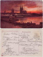 Ansichtskarte Köln Sonnenuntergang 1926 - Köln