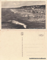 Ansichtskarte Zinnowitz Strandpartie 1936  - Zinnowitz