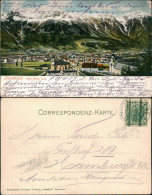 Ansichtskarte Innsbruck Vom Berg Isel. 1911 - Innsbruck