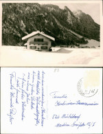 Ansichtskarte  Haus Im Schnee In Den Bergen 1962 - Te Identificeren