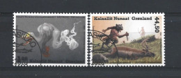 Greenland 2020 Ghost Stories Y.T. 836/837 (0) - Used Stamps