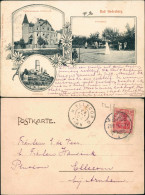 Ansichtskarte Bad Godesberg-Bonn MB: Tennisplatz, Töchterpensionat 1904 - Bonn