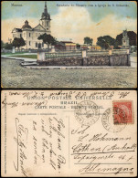 Postcard Manaos Manaus Escadaria Do Theatro - Basil Brasil 1910 - Otros & Sin Clasificación