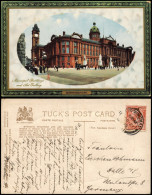 Postcard Birmingham Municipal Buildings 1912 Passepartout - Autres & Non Classés