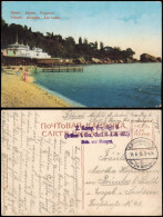 Postcard Alupka Алупка Crimee Krim Les Bains 1915  Gel. Feldpoststempel - Oekraïne