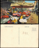 CPA Nizza Nice Le Marche Aux Fleurs. 1915 - Autres & Non Classés