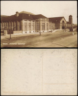 Ansichtskarte Basel Badischer Bahnhof - Fotokarte 1928 - Sonstige & Ohne Zuordnung