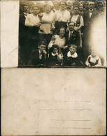 Menschen Soziales Leben Gruppenfoto Von Männern Mit Frauen 1920 Privatfoto - Unclassified