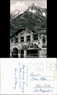 Ansichtskarte Mittenwald Bozener Weinstube Cafe-Konditorei 1960 - Mittenwald